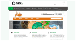 Desktop Screenshot of clicknet-eg.com